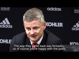 Ole Gunnar Solskjaer Upbeat After Manchester United Honeymoon Nearly Ended