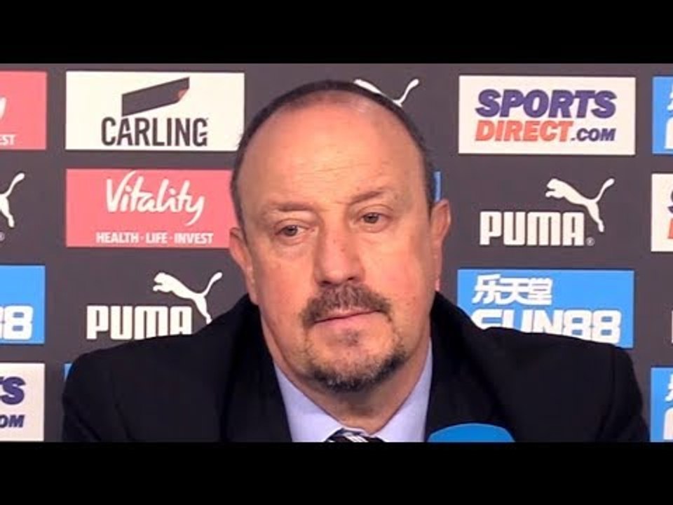 Newcastle 2-1 Manchester City - Rafa Benitez Post Match Press Conference - Premier League