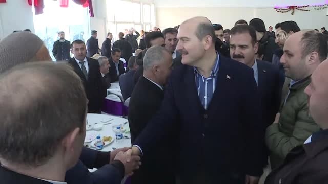 İçişleri Bakanı Soylu, Kanaat Önderleri ve Stk Temsilcileriyle Bir Araya Geldi