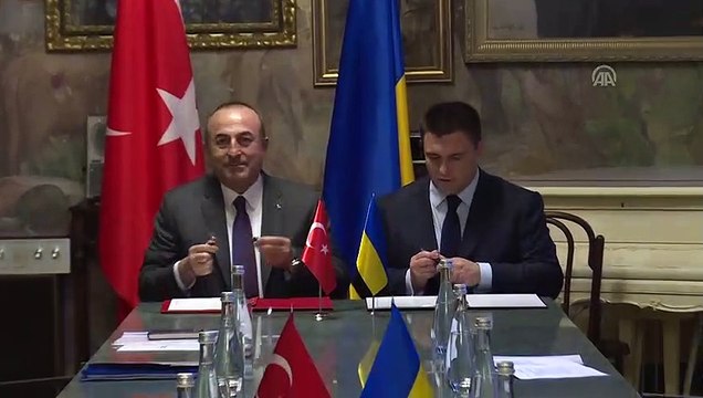 Çavuşoğlu ve Klimkin, Dışişleri Bakanlığı 2019-2020 istişare planını imzaladı - ODESSA