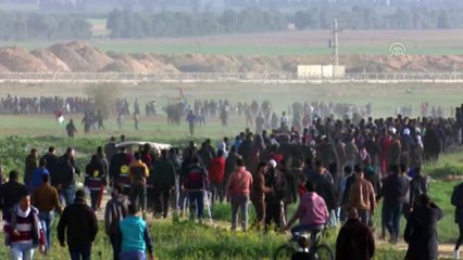 Gazze'deki 'Büyük Dönüş Yürüyüşü' gösterileri 45. cumasında (3) - HAN YUNUS