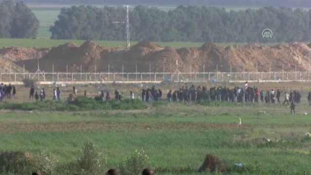 Gazze'deki Büyük Dönüş Yürüyüşü Gösterileri 45. Cumasında (3) - Han Yunus