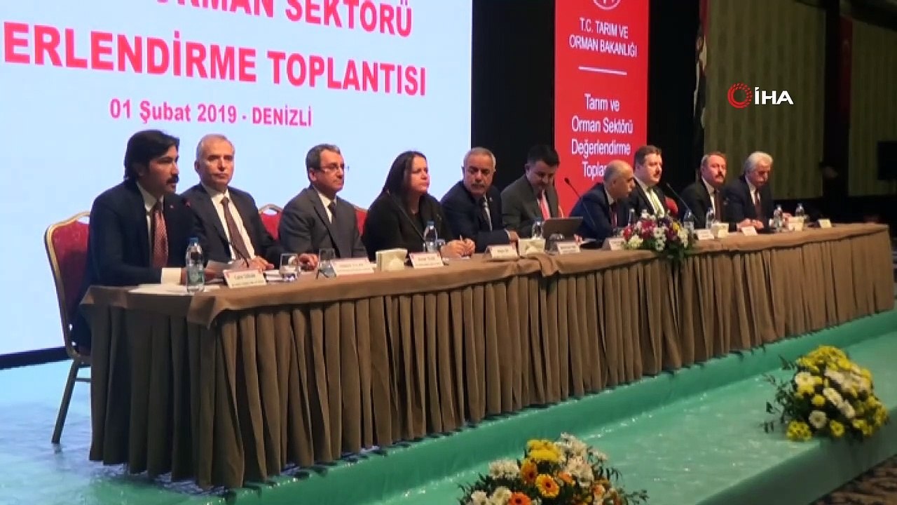 Tarım ve Orman Bakanı Bekir Pakdemirli sektör toplantısına katıldı