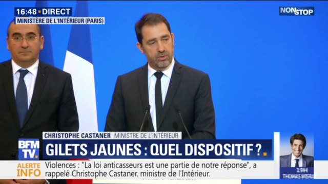 Christophe Castaner: la loi anti-casseurs est une partie de notre réponse face aux violences dans les manifestations