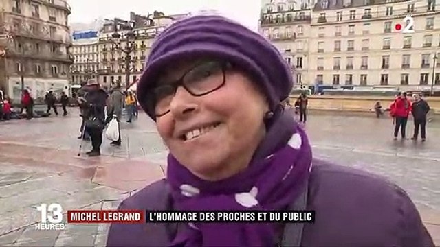 Michel Legrand : l'hommage des proches et du public