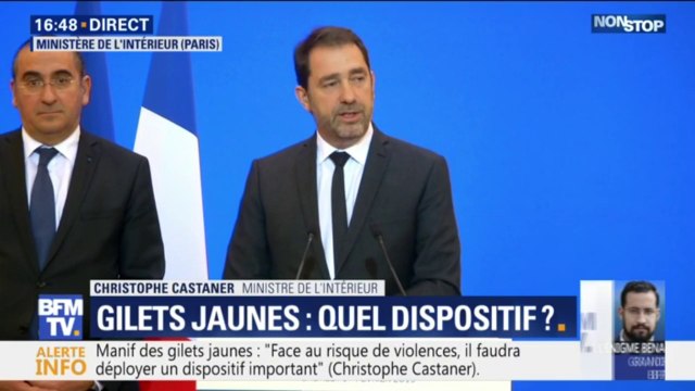 Christophe Castaner: L'usage du LBD est strictement encadré et codifié