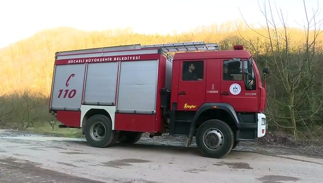 Otomobil dereye devrildi: 3 yaralı - KOCAELİ