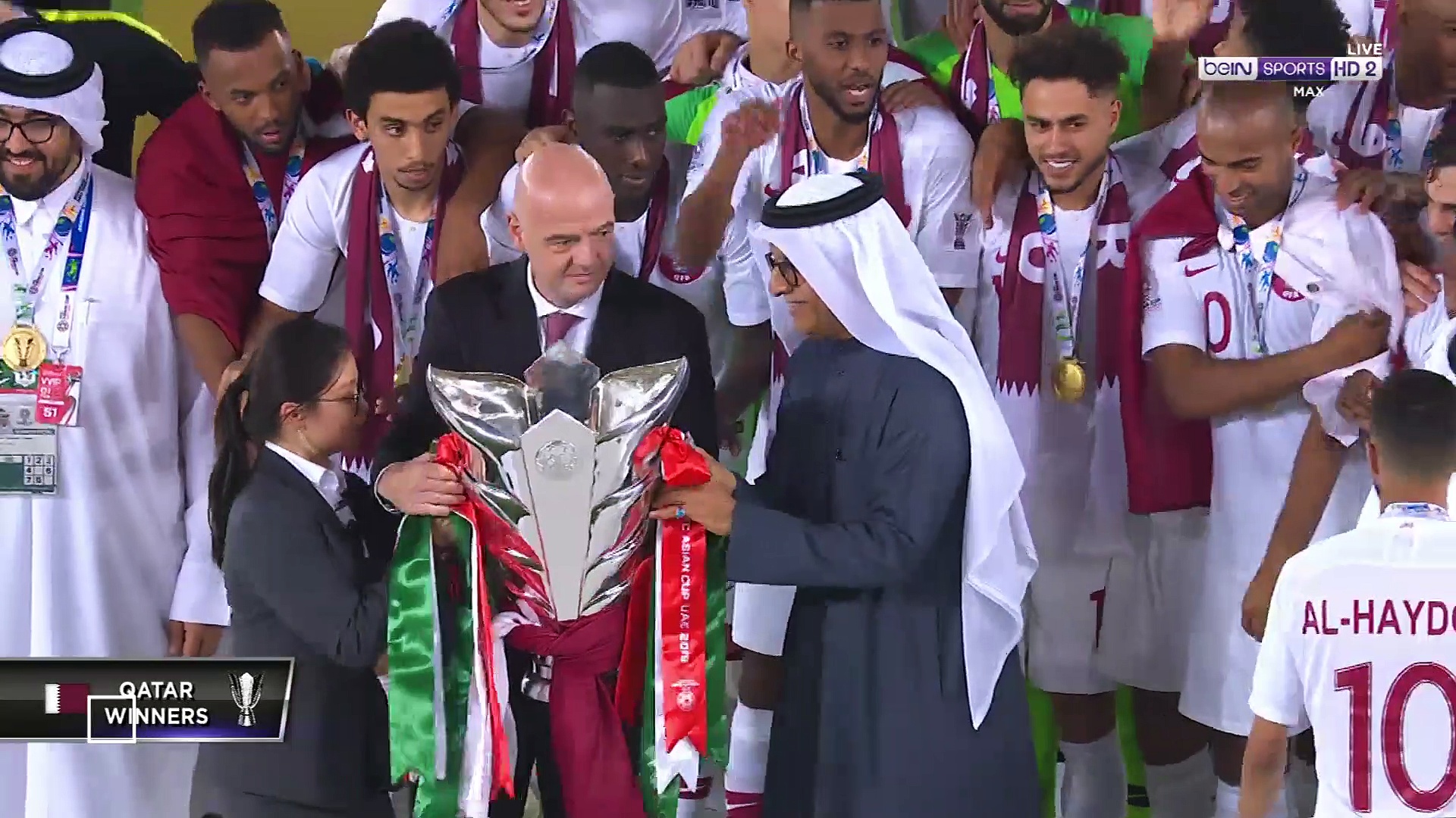 Qatar celebration