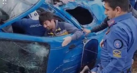 Son Dakika! Çorum'da Askeri Araç Devrildi: 3 Asker Yaralı