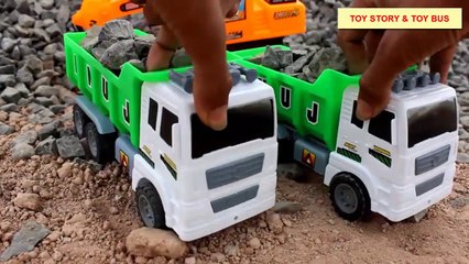 Top car toy video for children  Truck, Excavator, Dump Truck, Transportation car