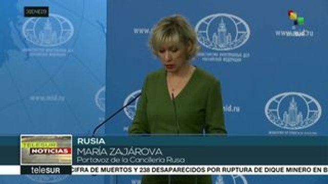 Rusia reitera su disposición para mediador diálogo en Venezuela