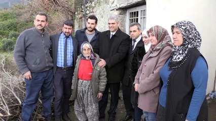 Yıllardır zorlu hayat yaşayan yaşlı kadına devlet sahip çıktı - HATAY
