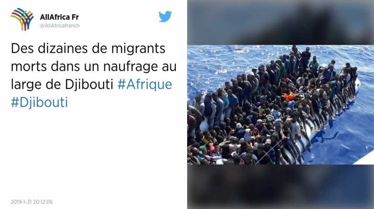 Djibouti. 58 migrants morts dans le naufrage de leurs embarcations selon un nouveau bilan