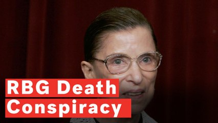 Internet Conspiracy Theorists Think Ruth Bader Ginsburg Is Dead