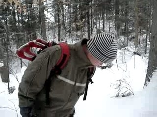 Raquettes dans Algonquin Park