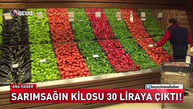 Sarımsağın kilosu 30 liraya çıktı
