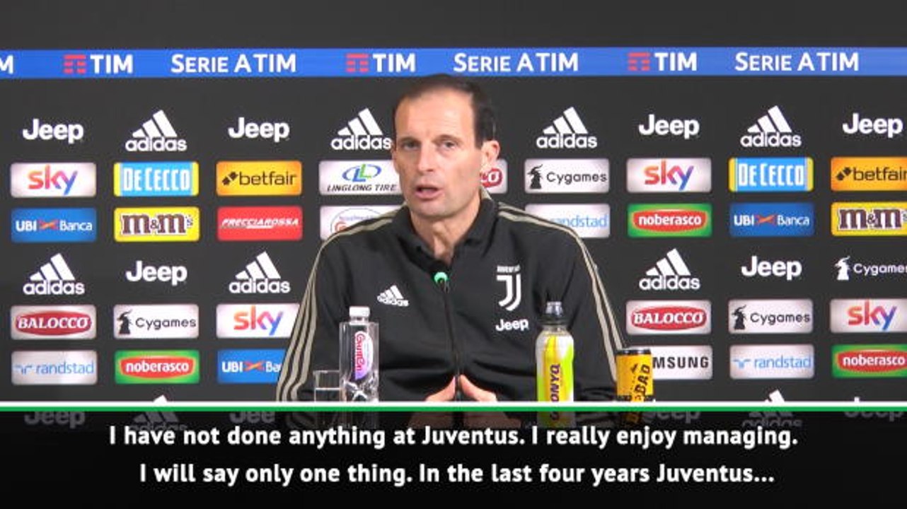 I've always believed Juventus can win the Champ...