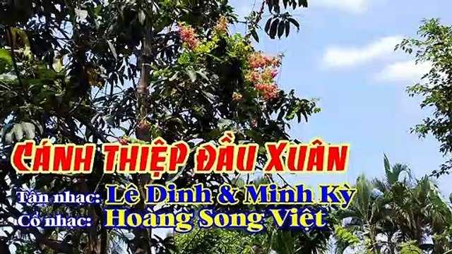[Karaoke Tân Cổ] CÁNH THIỆP ĐẦU XUÂN - Tân nhạc: Minh Kỳ & Lê Dinh - Cổ nhạc: Hoàng Song Việt (Dây Đào)