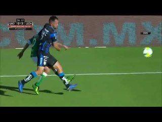 ¡Tercer gol de León! J.J. Macías meter el 3er gol a Querétaro en su casa | Liga MX