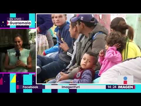 Cientos de hondureños abandonan caravana y regresan a su país | Noticias con Yuriria