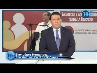 Download Video: Sección 22 de la CNTE en Oaxaca exige respuesta a sus demandas