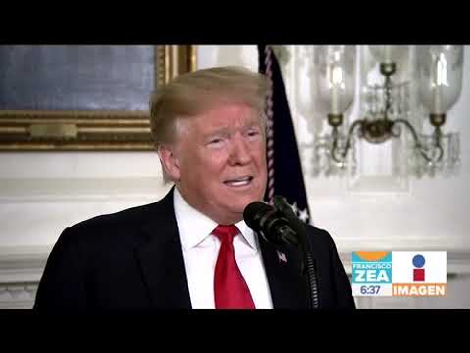 Trump insiste en la construcción del muro fronterizo | Noticias con Francisco Zea