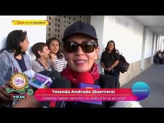 Yolanda Andrade apoya a "Coque" Muñiz en su lucha contra adicciones | Sale el Sol