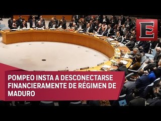Choque de posturas entre EU y Rusia en la ONU por situación en Venezuela