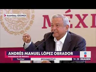 López Obrador anuncia plan de desarrollo 'antihuachicol' | Noticias con Yuriria Sierra