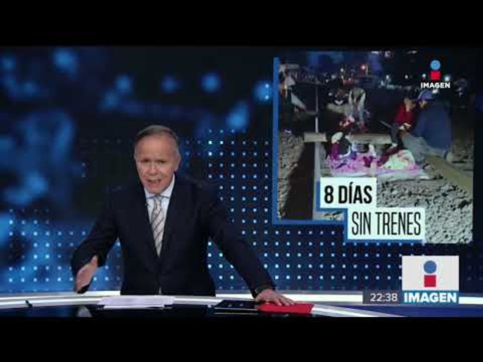 Maestros de la CNTE bloquearon por octavo día las vías del tren | Noticias con Ciro