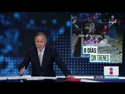 Maestros de la CNTE bloquearon por octavo día las vías del tren | Noticias con Ciro