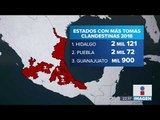 Hidalgo es el estado con más tomas clandestinas | Noticias con Ciro