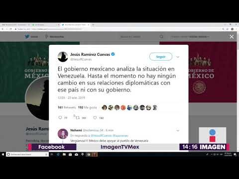 México señala que aún reconoce a Maduro como presidente | Noticias con Yuriria Sierra