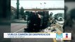 Vuelca camión de basura y ¡nadie se interesó en rapiñarlo! | Noticias con Francisco Zea