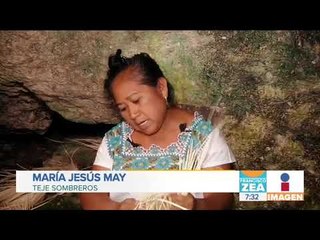 Download Video: Mujeres mayas mantienen viva la elaboración de sombreros de jipijapa | Noticias con Francisco Zea