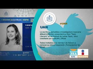 Beatriz Gutiérrez participará en el Festival de Letras de Nayarit | Noticiasc con Francisco Zea