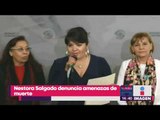 Nestora Salgado denuncia amenazas de muerte | Noticias con Yuriria Sierra
