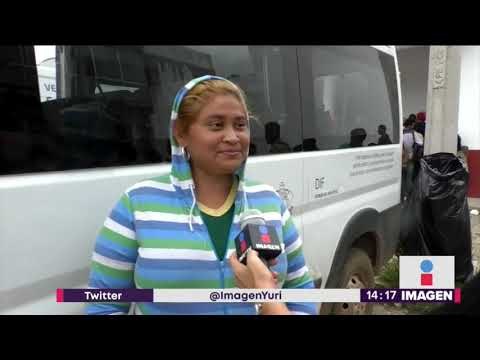 Migrantes presentan solicitudes de ingreso a México por razones humanitarias | Yuriria Sierra