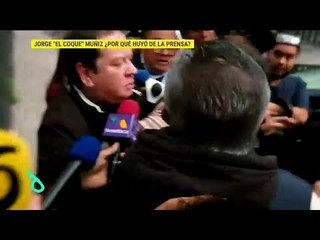 Jorge "Coque" Muñiz huye de la prensa para evitar cuestionamientos | De Primera Mano