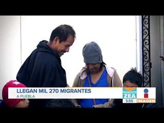 Download Video: Llegan más migrantes centroamericanos a Puebla | Noticias con Francisco Zea