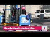 Siguen larguísimas filas en gasolineras en Guanajuato | Noticias con Yuriria Sierra