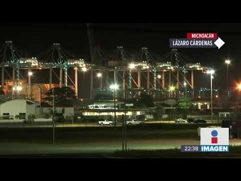 Bloqueos de la #CNTE tiene paralizado el puerto Lázaro Cárdenas | Noticias con Ciro