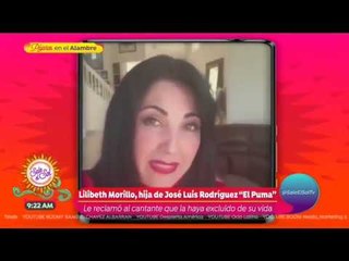 La hija mayor de José Luis Rodríguez "El Puma" le reclama ausencia | Sale el Sol