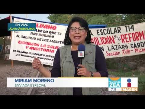Bloqueo de vías ferroviarias en Michoacán ha dejado pérdidas millonarias | Noticias con Paco Zea