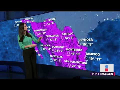 Ya viene el Frente Frío No.32 a México | Noticias con Yuriria Sierra