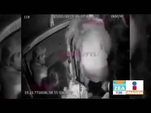 Captan asalto a pasajeros de combi en Texcoco | Noticias con Francisco Zea