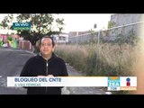 Integrantes de la CNTE mantienen bloqueadas las vías férreas de Michoacán | Noticias con Paco Zea