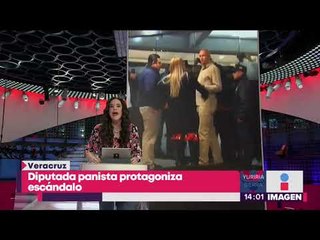 Diputada protagoniza pelea con personal de seguridad del Congreso de Veracruz | Yuriria Sierra