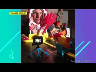 Hijos De Su Wi-Fi: Vadhir Derbez hace el reto pastelazo | De Primera Mano