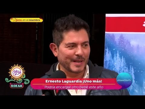 ¿Ernesto Laguardia quiere otro bebé? | Sale el Sol